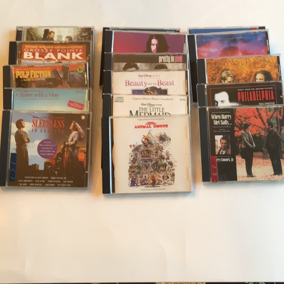 (17) Movie Music CDs - Picture 1 of 10